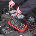 15-Function Digital Automotive Multimeter with Bar Graph/PC Link TA203