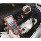 15-Function Digital Automotive Multimeter with Inductive Coupler/Infrared Temperature Probe TA304