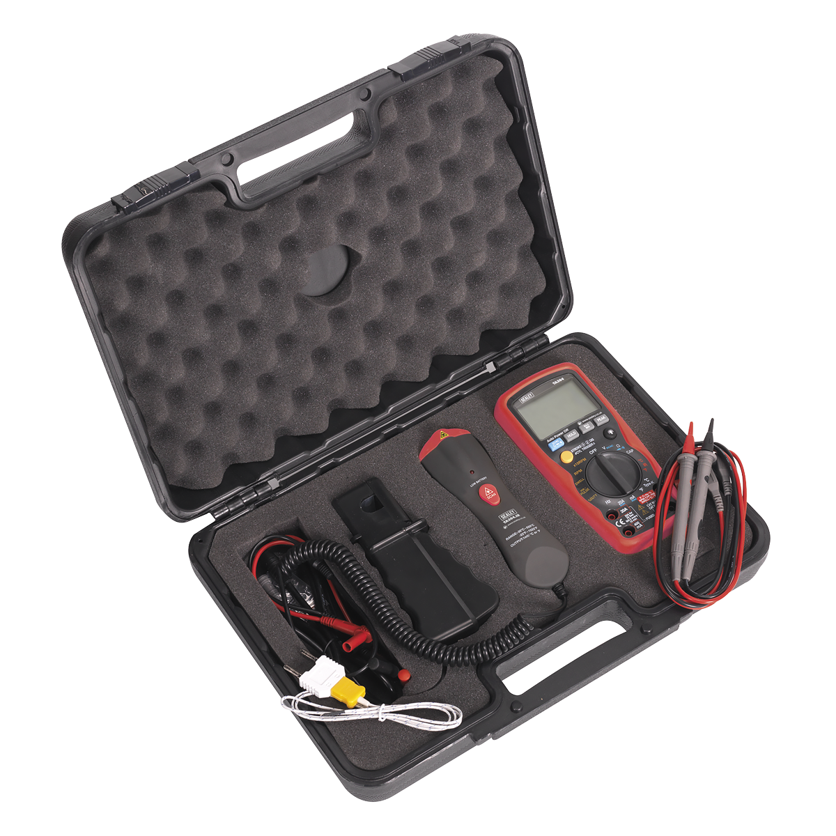15-Function Digital Automotive Multimeter with Inductive Coupler/Infrared Temperature Probe TA304