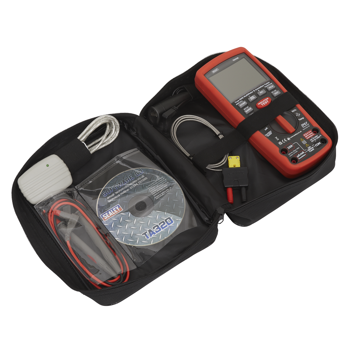Digital Automotive Multimeter/Insulation Tester for Hybrid/Electric Vehicles TA320