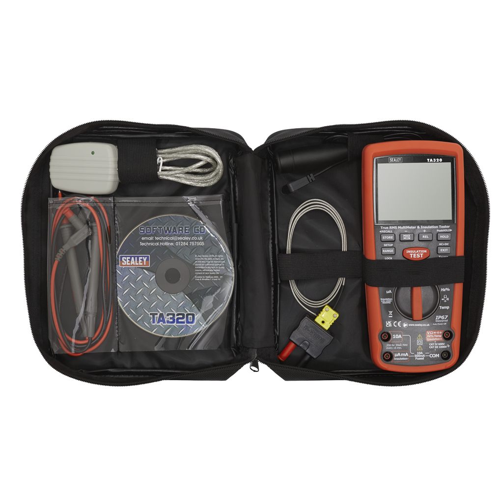 Digital Automotive Multimeter/Insulation Tester for Hybrid/Electric Vehicles TA320