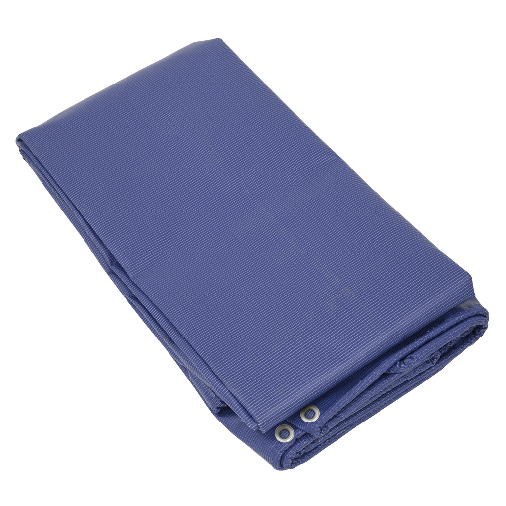 Heavy-Duty PVC Tarpaulin 4.88 x 6.10m - Blue TARP4060