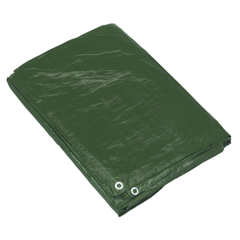 Tarpaulin 2.44 x 3.05m - Green TARP810G