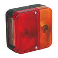 Rear Square Lamp Cluster with Bulbs 12V TB18