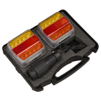 13-Pin Wireless SMD LED Trailer Light Set 2pc TB183LEDW