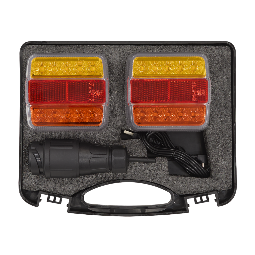 13-Pin Wireless SMD LED Trailer Light Set 2pc TB183LEDW