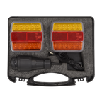 13-Pin Wireless SMD LED Trailer Light Set 2pc TB183LEDW