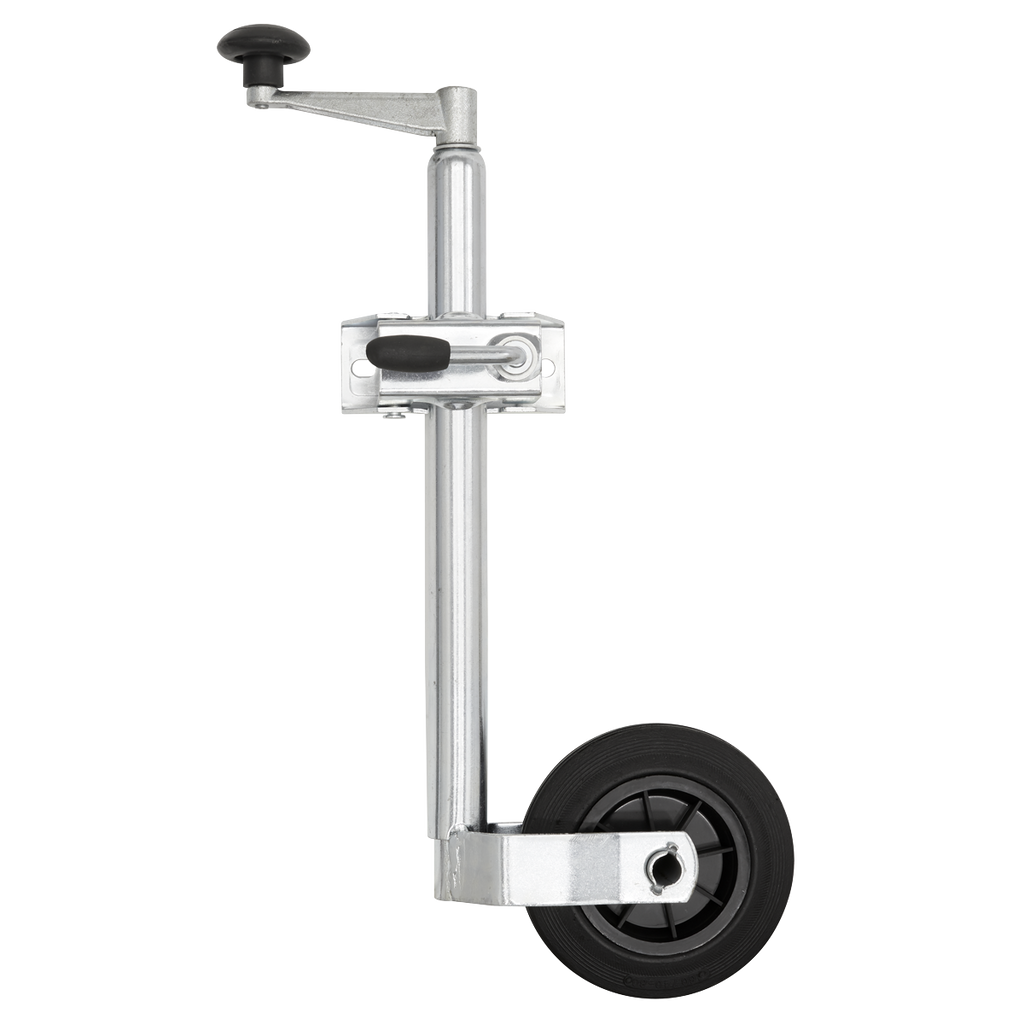 Jockey Wheel & Clamp 35mm - 150mm Solid Wheel TB371