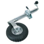 Jockey Wheel & Clamp 48mm - 260mm Pneumatic Wheel TB372