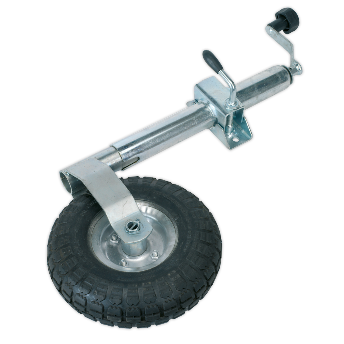 Jockey Wheel & Clamp 48mm - 260mm Pneumatic Wheel TB372