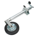 Jockey Wheel & Clamp 50mm - 200mm Solid Wheel TB37
