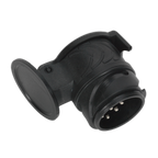 Socket Conversion Adaptor 13-Pin Euro - 7-Pin N Type 12V TB44