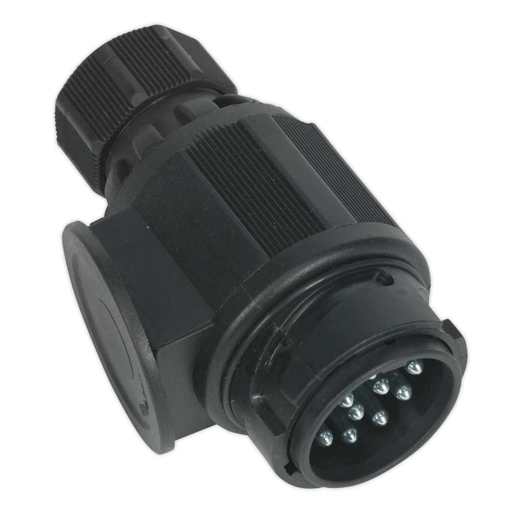 Towing Plug 13-Pin Euro Plastic 12V Twin Inlet TB54