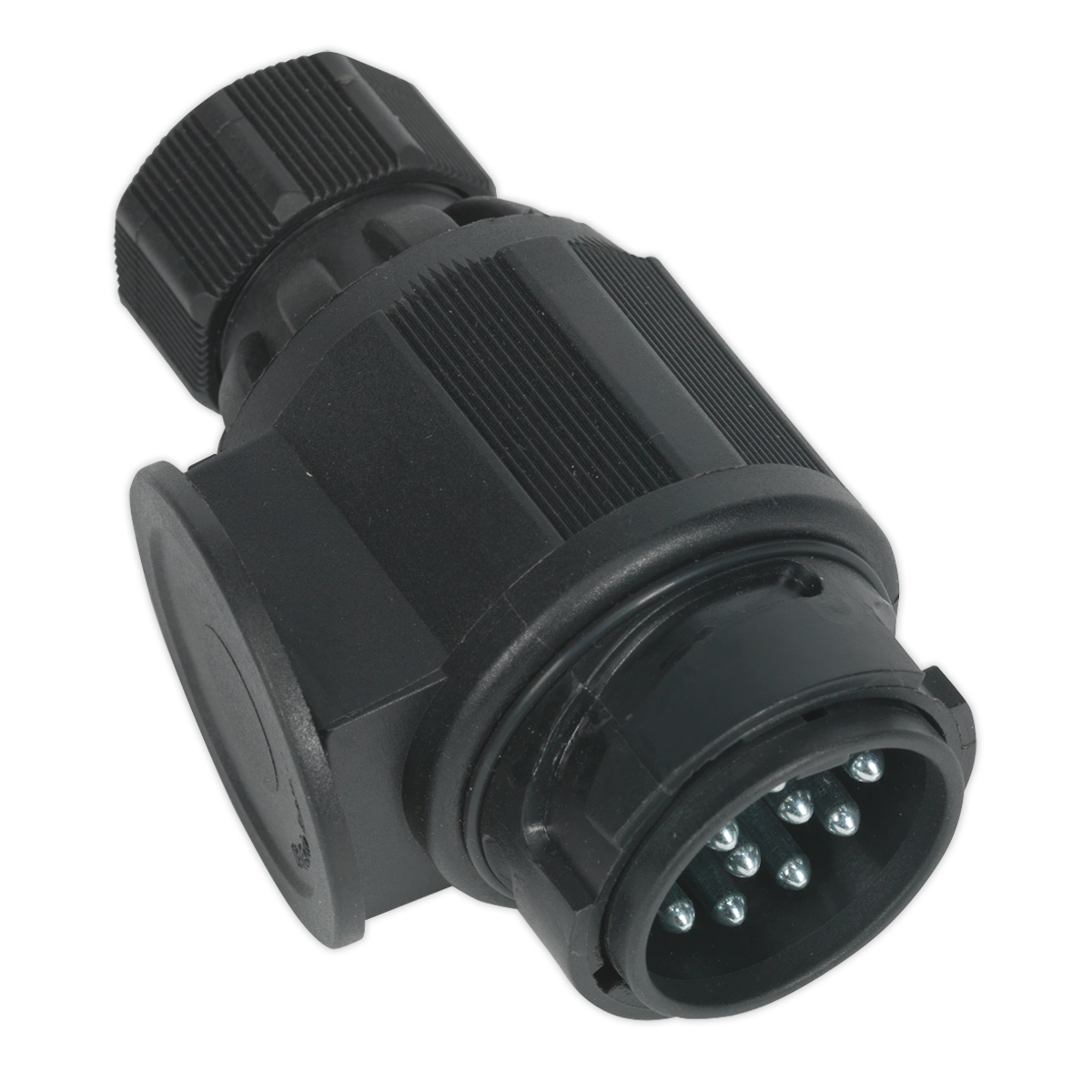 Towing Plug 13-Pin Euro Plastic 12V Twin Inlet TB54