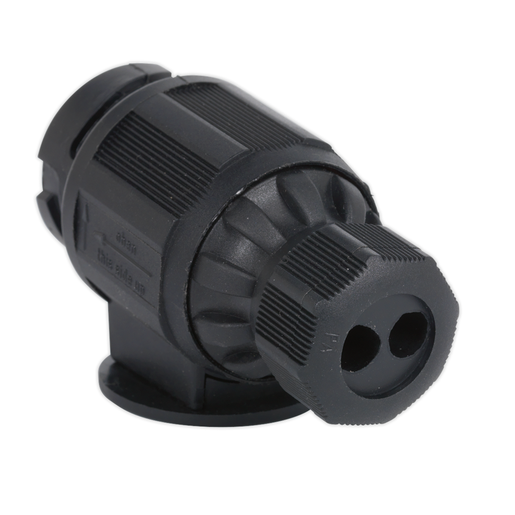 Towing Plug 13-Pin Euro Plastic 12V Twin Inlet TB54