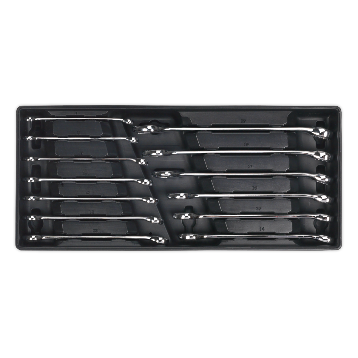 Combination Spanner Set with Tool Tray 13pc TBT01