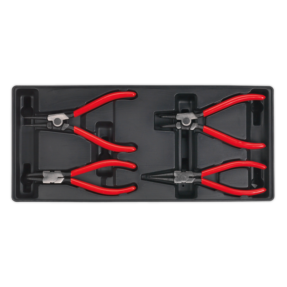 Circlip Pliers Set with Tool Tray 4pc TBT03