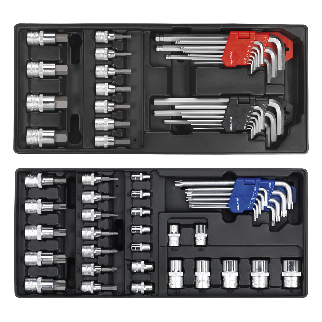 Tool Chest Combination 14 Drawer with 1179pc Tool Kit - Blue SPTCCOMBO1