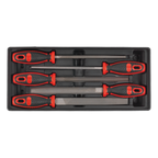 Topchest & Rollcab Combination 15 Drawer with 117pc Tool Kit - Black AP41STACKBCOMBO
