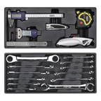 Tool Chest Combination 14 Drawer with 1179pc Tool Kit - Blue SPTCCOMBO1