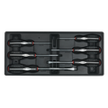 Screwdriver Set with Tool Tray 6pc TBT14