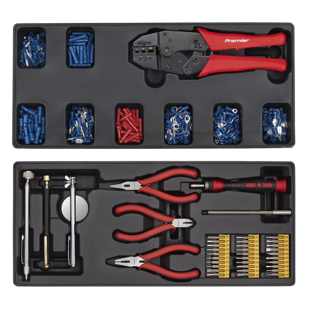 Tool Chest Combination 14 Drawer with 1179pc Tool Kit - Blue SPTCCOMBO1