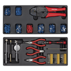 Tool Chest Combination 14 Drawer with 1179pc Tool Kit - Blue SPTCCOMBO1