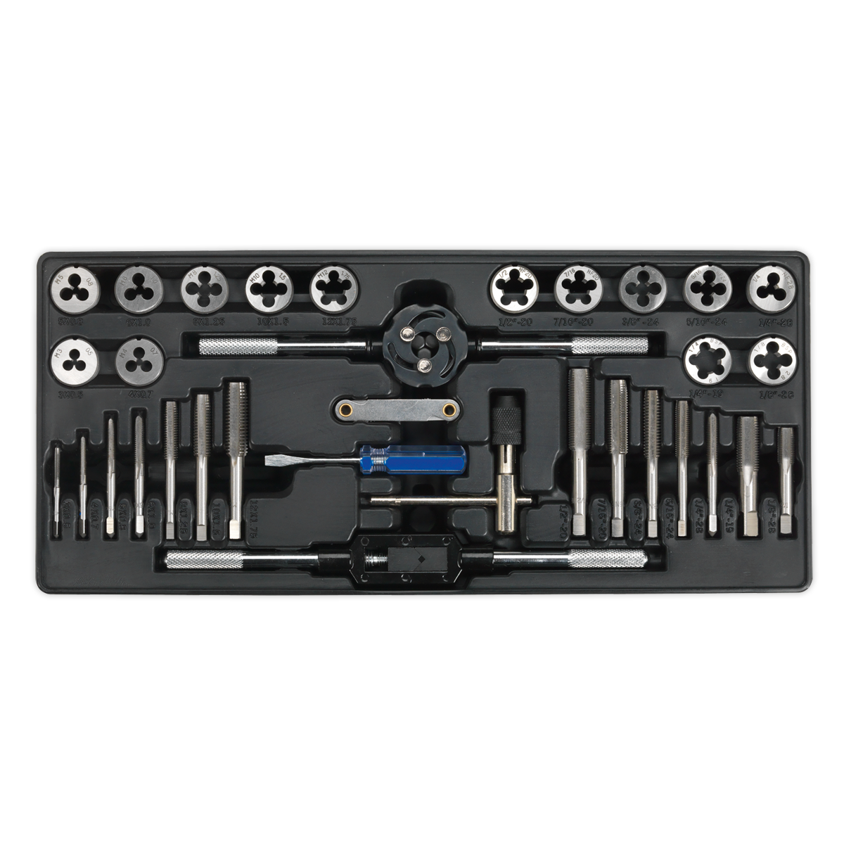 Tap & Die Set with Tool Tray 33pc TBT26
