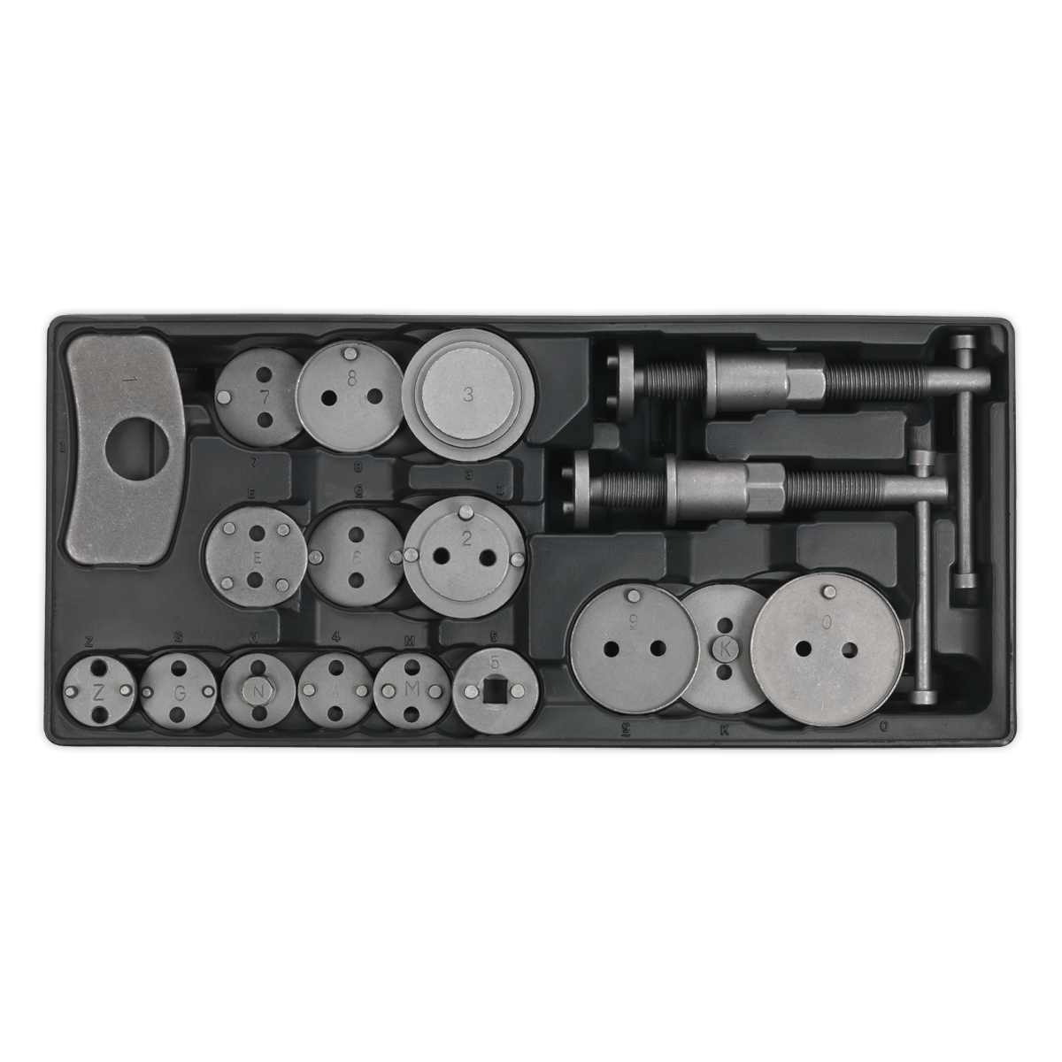 Brake Wind-Back Tool Kit with Tool Tray 18pc TBT27