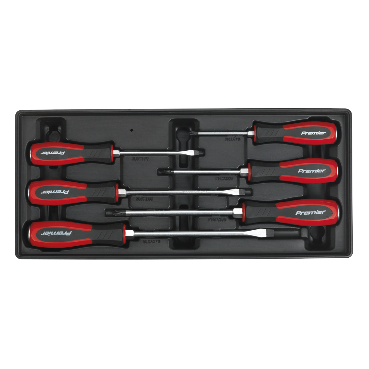 Topchest & Rollcab Combination 15 Drawer with 117pc Tool Kit - Black AP41STACKBCOMBO