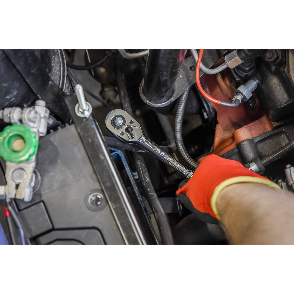 Socket Set with Tool Tray 3/8" & 1/2"Sq Drive 55pc TBT31