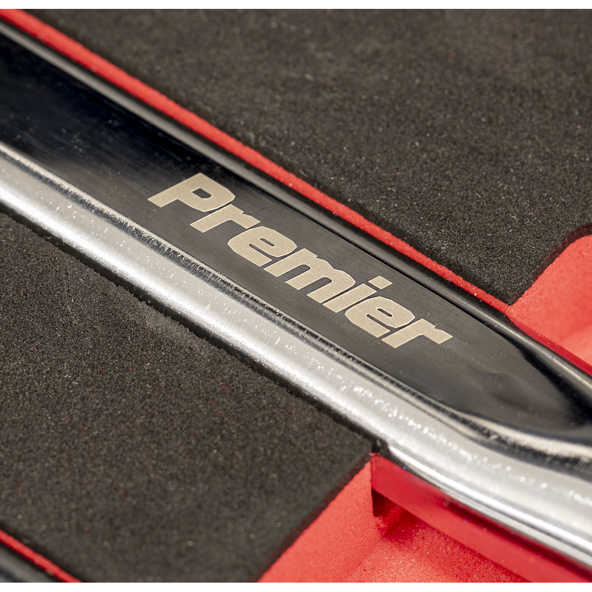 Ratchet, Torque Wrench, Breaker Bar & Socket Adaptor Set with Tool Tray 3/8"Sq & 1/2"Sq Drive 12pc TBT45