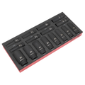 Deep Impact Socket Set with Tool Tray 1/2"Sq Drive 16pc TBT47