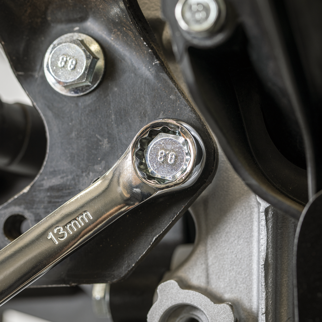 Combination Spanner Set with Tool Tray 15pc TBT48