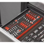 Stubby Combination, TRX-Star* & Crow's Foot Spanner Set with Tool Tray 24pc TBT50