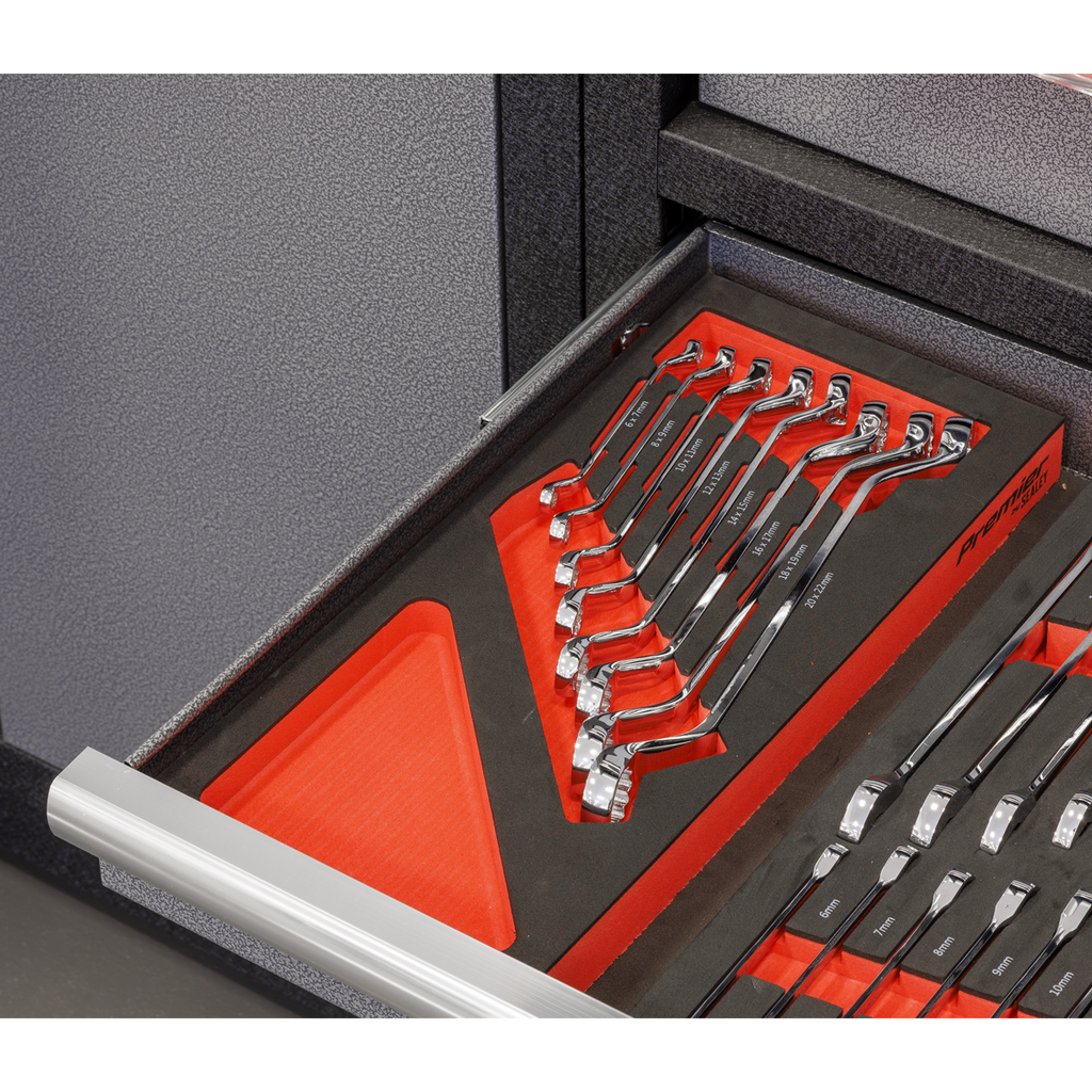 Deep Offset Spanner Set with Tool Tray 8pc TBT51