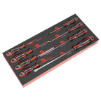 Screwdriver Set with Tool Tray 8pc TBT53