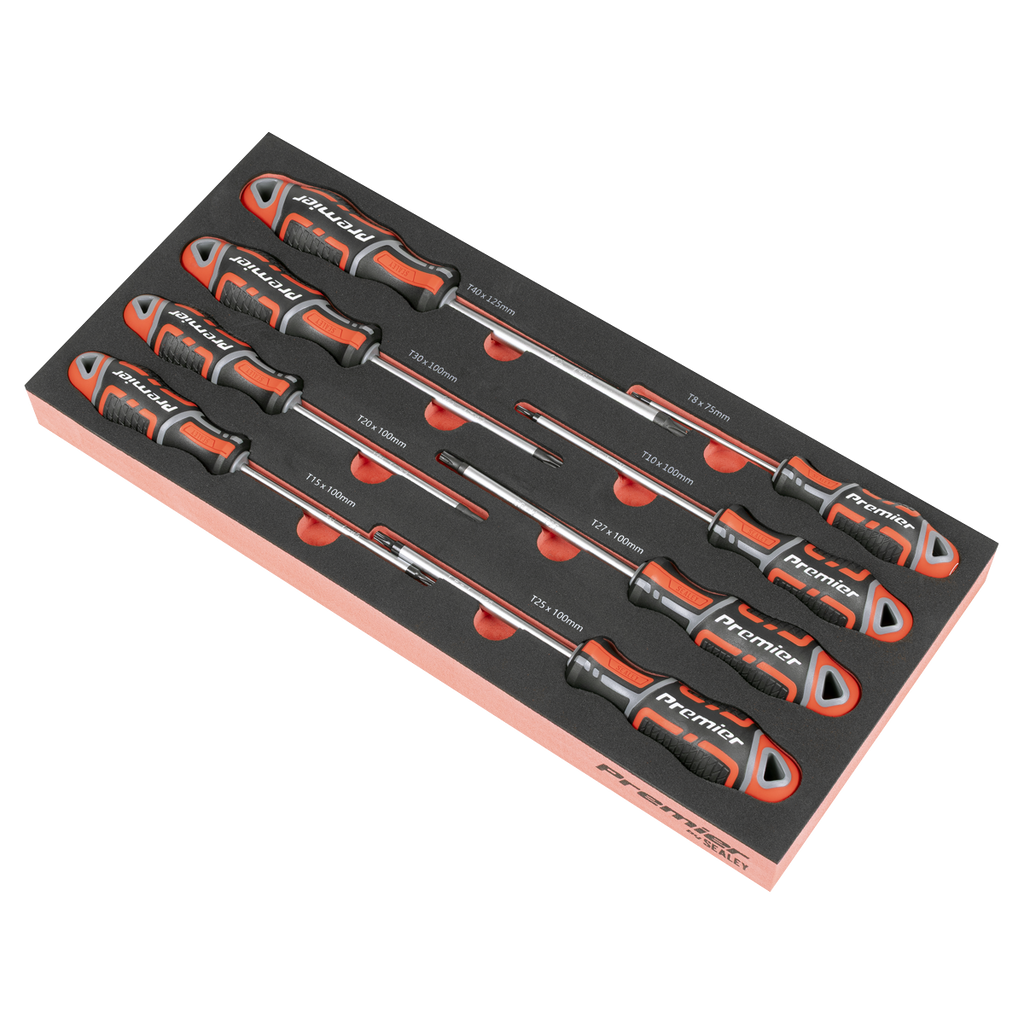 TRX-Star* Screwdriver Set with Tool Tray 8pc TBT55