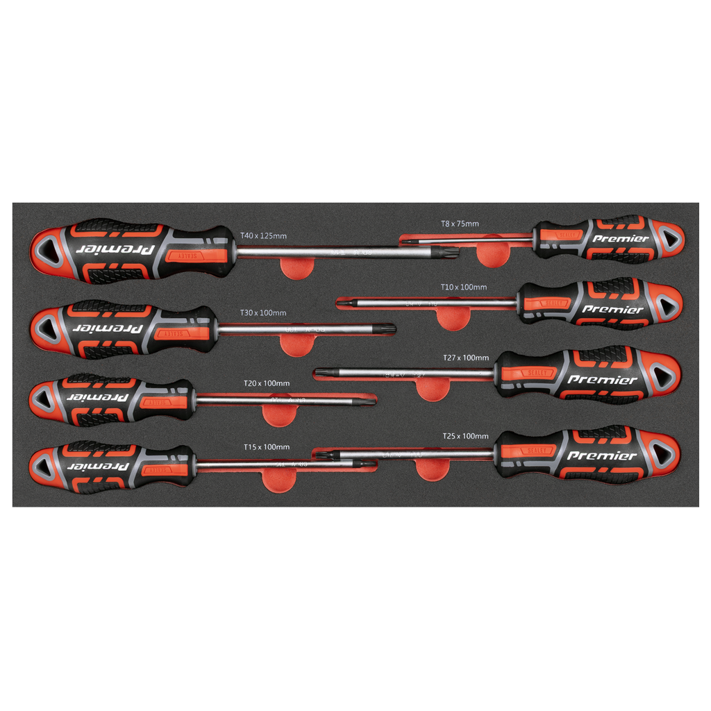 TRX-Star* Screwdriver Set with Tool Tray 8pc TBT55