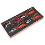 Pliers Set with Tool Tray 4pc TBT56