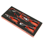 Pliers Set with Tool Tray 4pc TBT56
