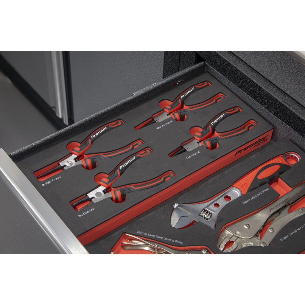 Circlip Pliers Set with Tool Tray 4pc TBT57