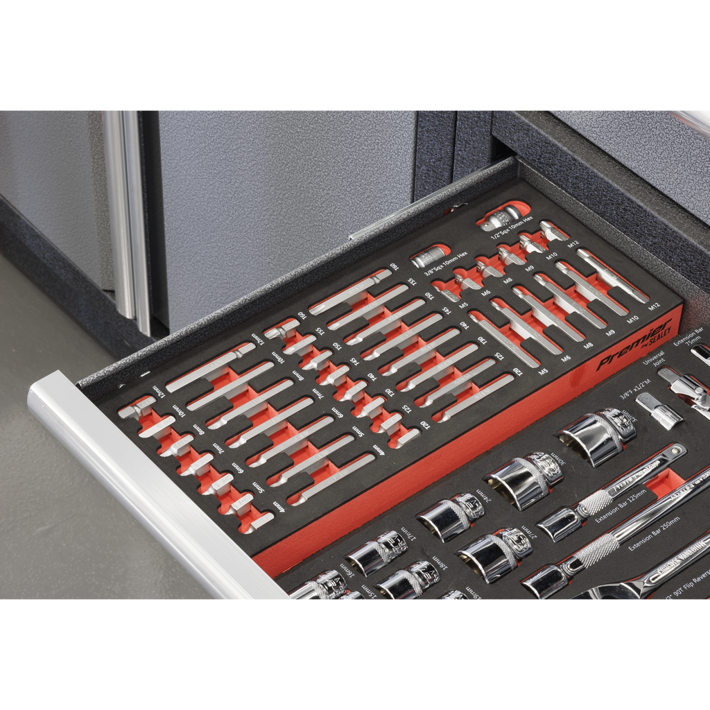 TRX-Star*, Hex & Spline Bit Set with Tool Tray 44pc TBT60