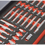TRX-Star*, Hex & Spline Bit Set with Tool Tray 44pc TBT60