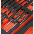 Scraper & Hook Set with Tool Tray 9pc TBT65