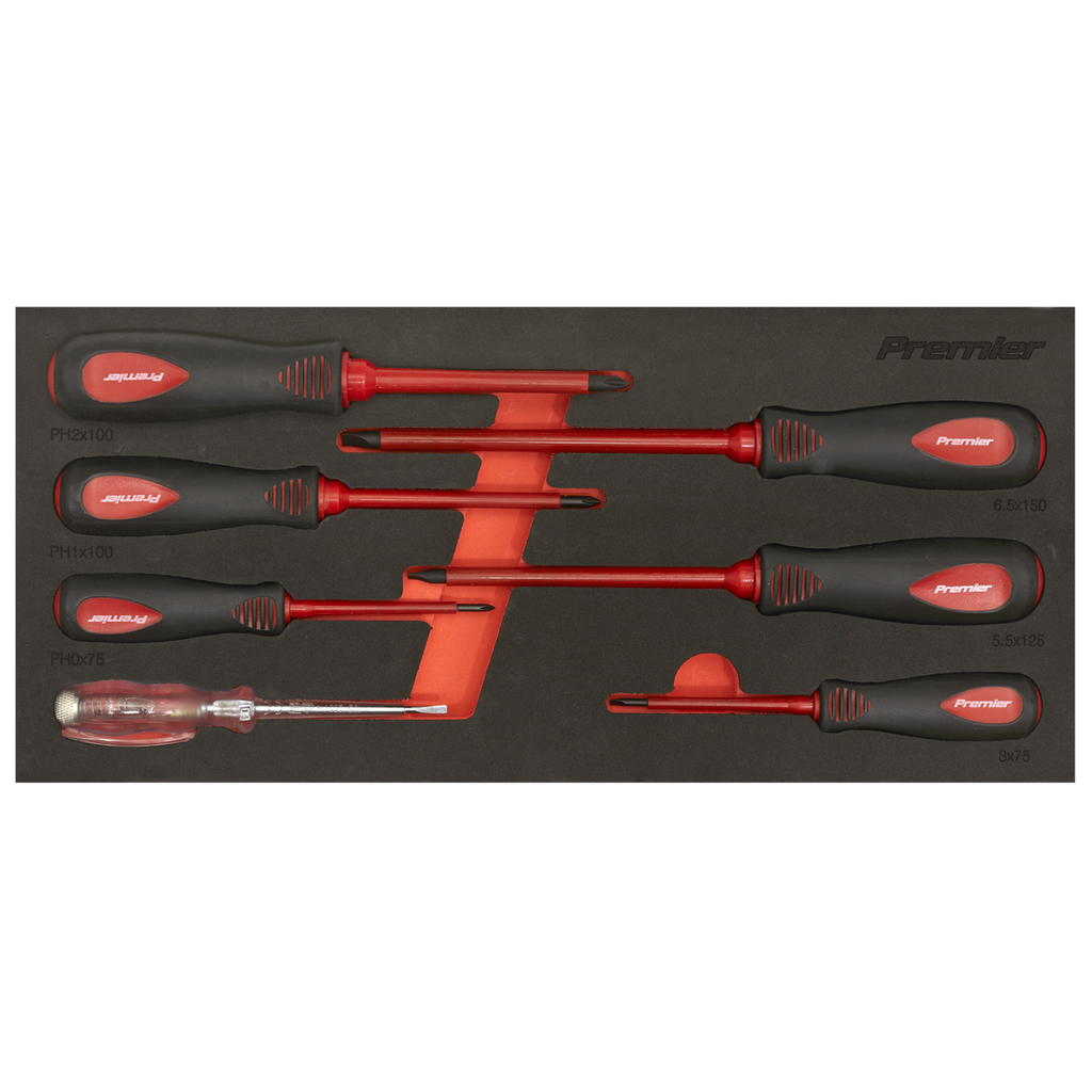 Insulated Screwdriver Set 7pc - VDE Approved TBTE04