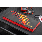 Insulated Hex Key Set with Tool Tray 6pc - VDE Approved TBTE05