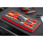 Insulated Pliers Set with Tool Tray 4pc - VDE Approved TBTE07