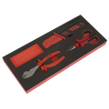 Insulated Cutting Set with Tool Tray 3pc - VDE Approved TBTE09