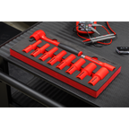 Insulated Socket Set with Tool Tray 1/2"Sq Drive 10pc - VDE Approved TBTE11